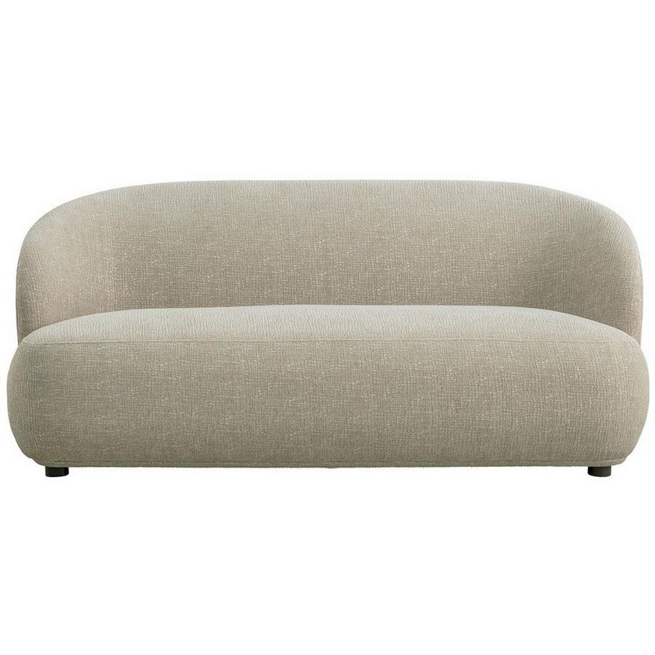 Blanc d'Ivoire Canapé Lisette velours jacquard sable 170  