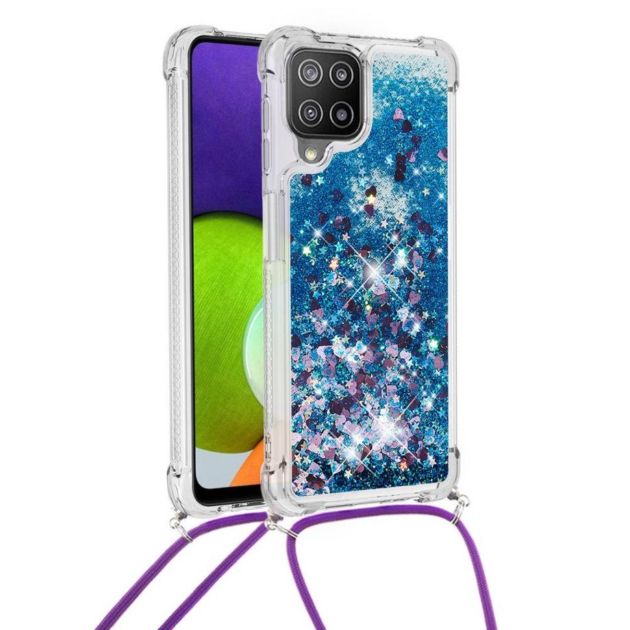 Cover-Discount  Galaxy A22 4G - Hülle mit Umhängeband 