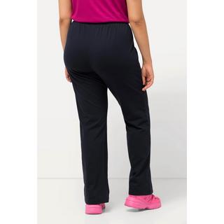 Ulla Popken  Pantalon de jogging, jambe droite et taille élastique 