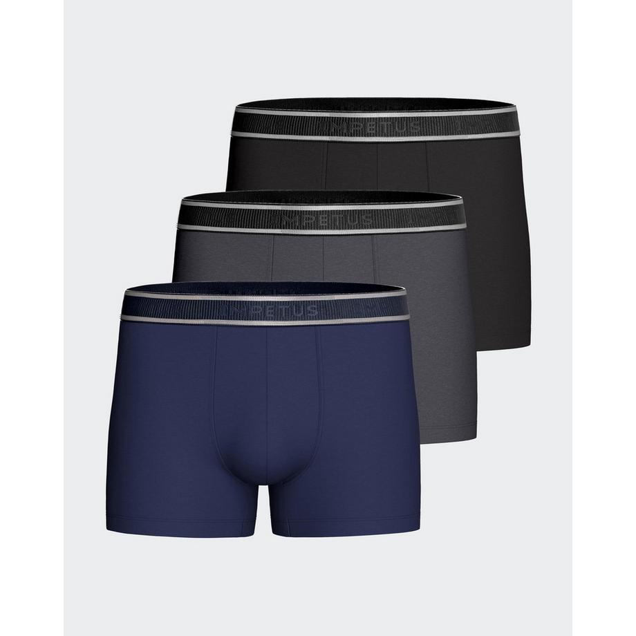 Impetus  Lot de 3 Boxers en coton élasthanne 