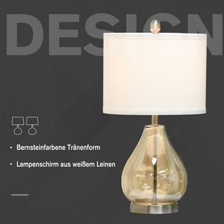 HOMCOM Lampe de chevet  