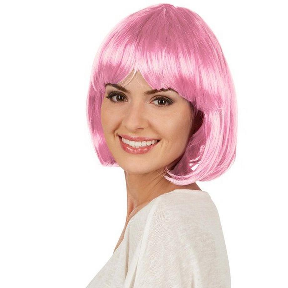 Tectake  Perruque carré à frange femme 