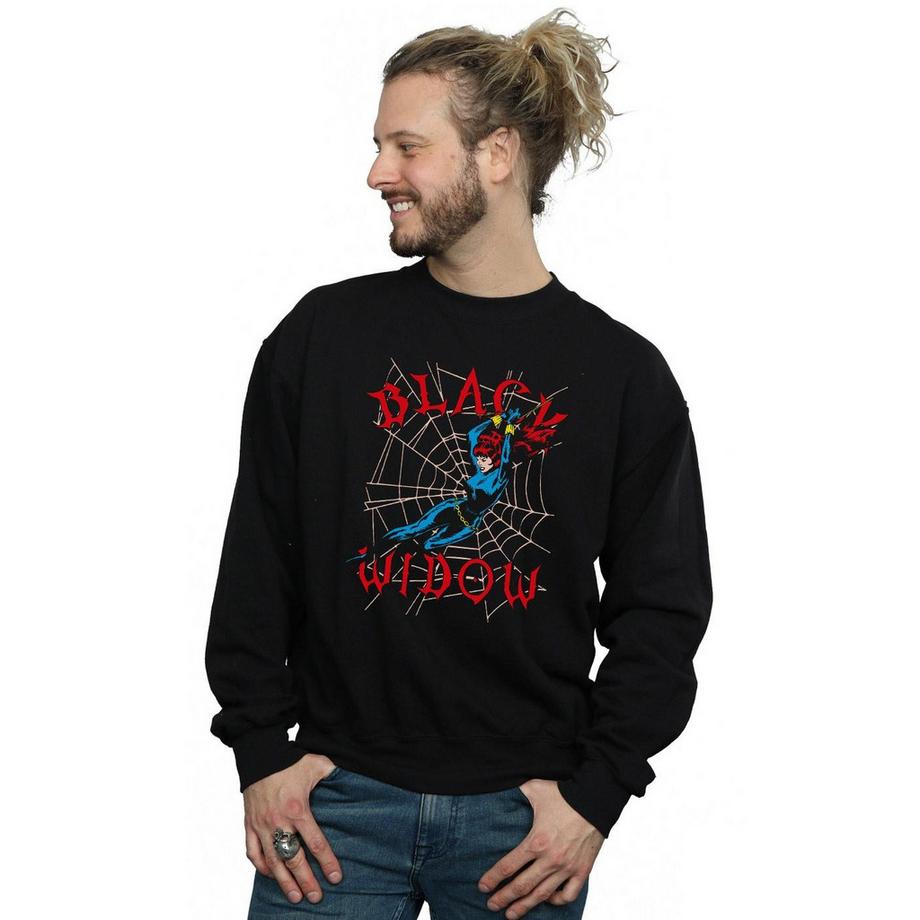 MARVEL Black Widow Grafikdruck Sweatshirt  