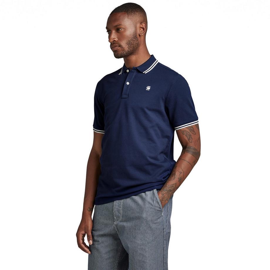 G-STAR Dunda Slim Stripe Poloshirt  