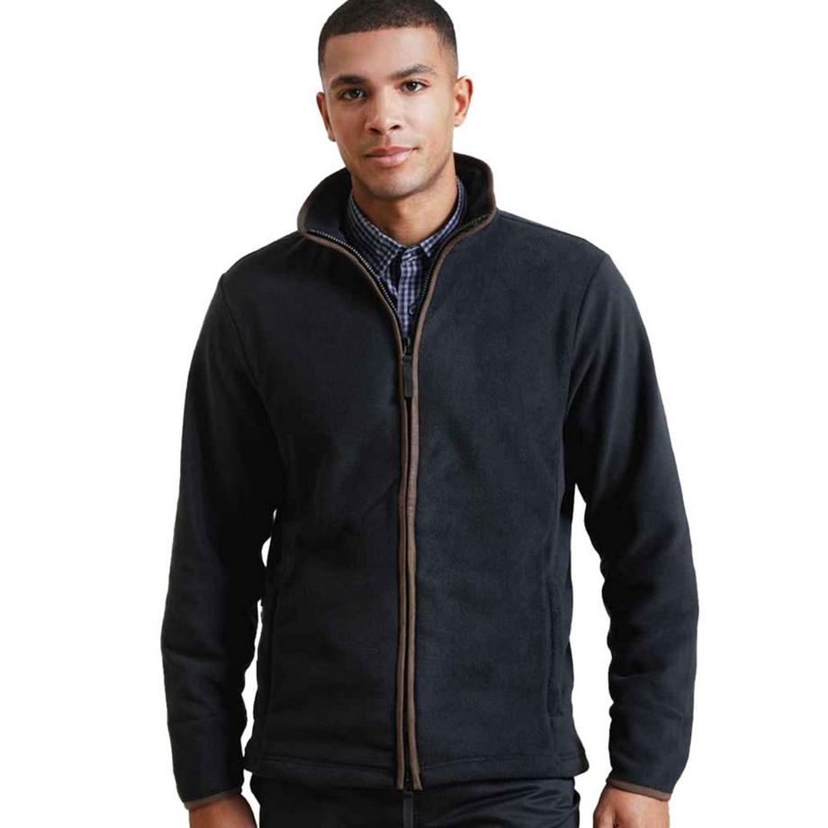 PREMIER Artisan Giacca in Pile Full Zip  