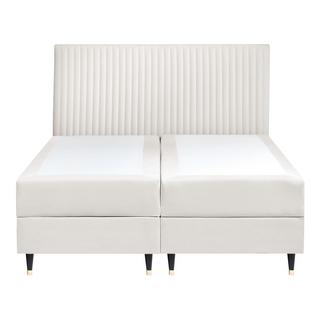 Beliani Divano letto con contenitore en Velluto Scandinavo DAME  