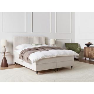 Beliani Divano letto con contenitore en Velluto Scandinavo DAME  