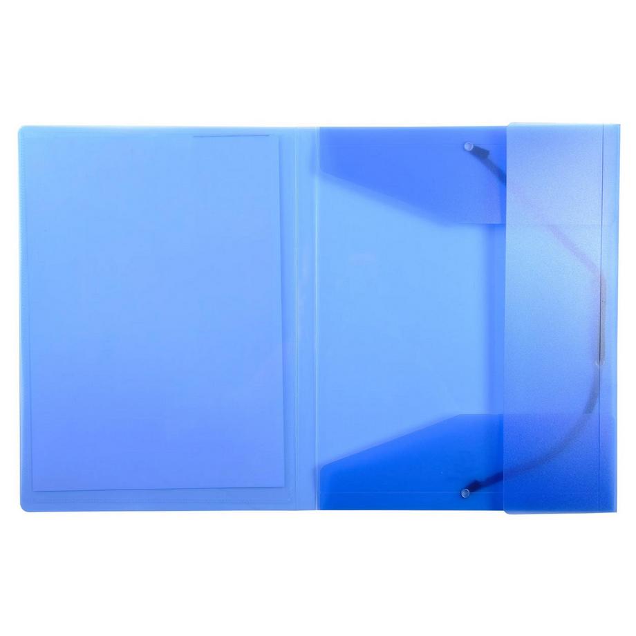 Exacompta Chemise à élastiques 3 rabats polypropylène translucide Krea Cover - A4 - x 25  