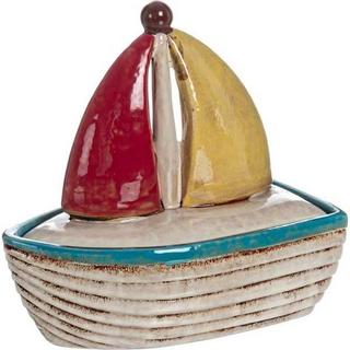 mutoni Ablageschale Mykonos mit Deckel Keramik  