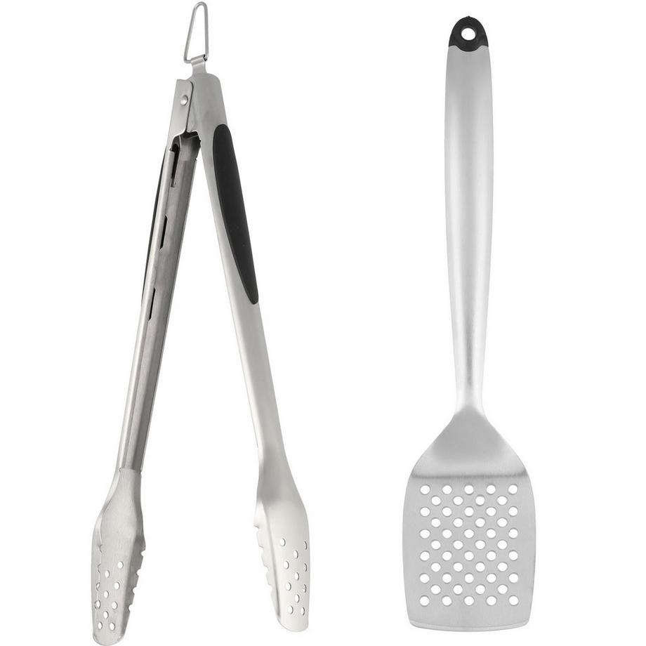 Set di utensili per griglia SS 2 parti