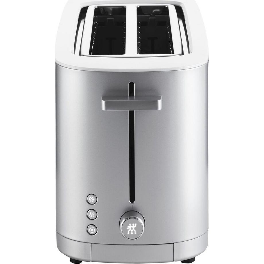 ZWILLING Enfinigy silber Toaster 2/4 m. Brötchenaufsatz - CH-Stecker  