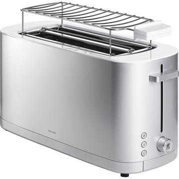 Enfinigy silber Toaster 2/4 m. Brötchenaufsatz - CH-Stecker