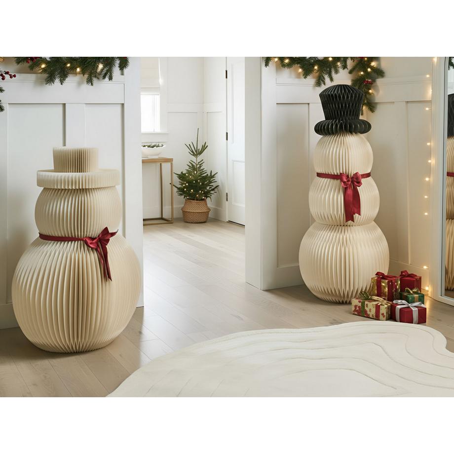 Beliani Set di 2 decorazioni natalizie en Carta  KLARALVEN  