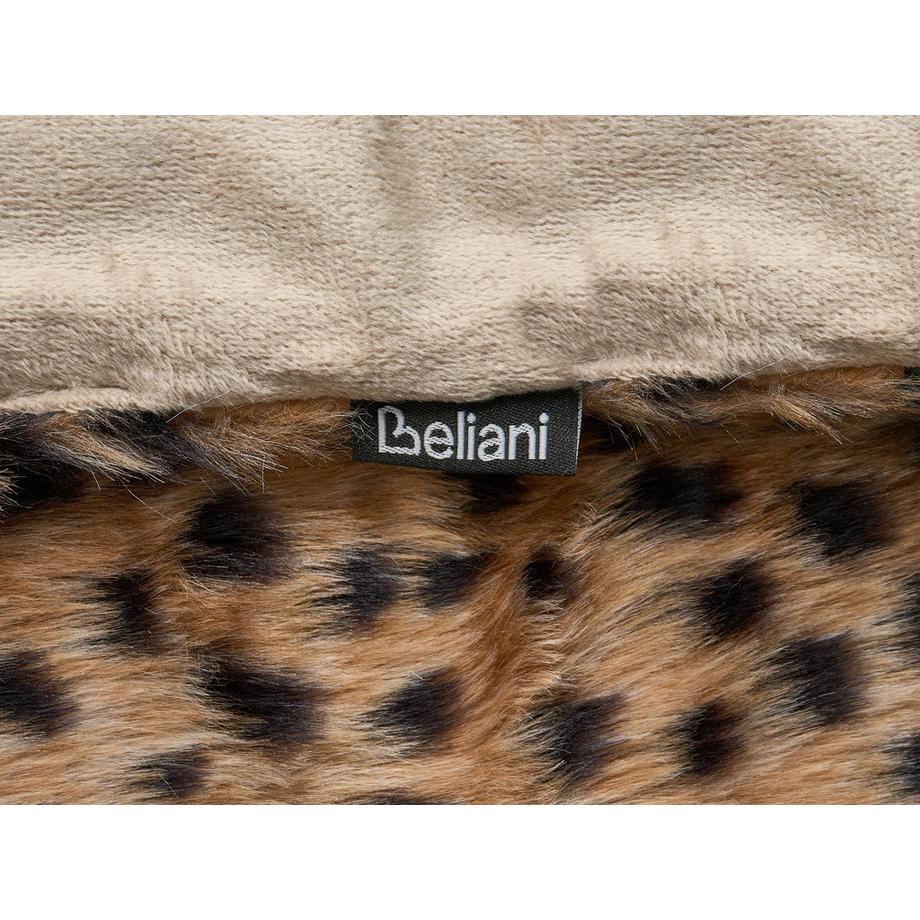 Beliani KUDELI Couvre-lits en Fourrure synthétique  