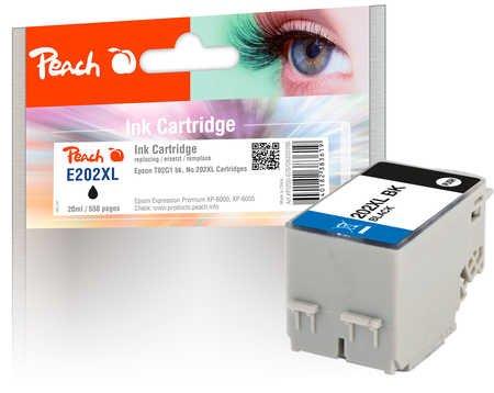 Peach  Tinte Epson T02G1, No 202XL 20 ml, black 