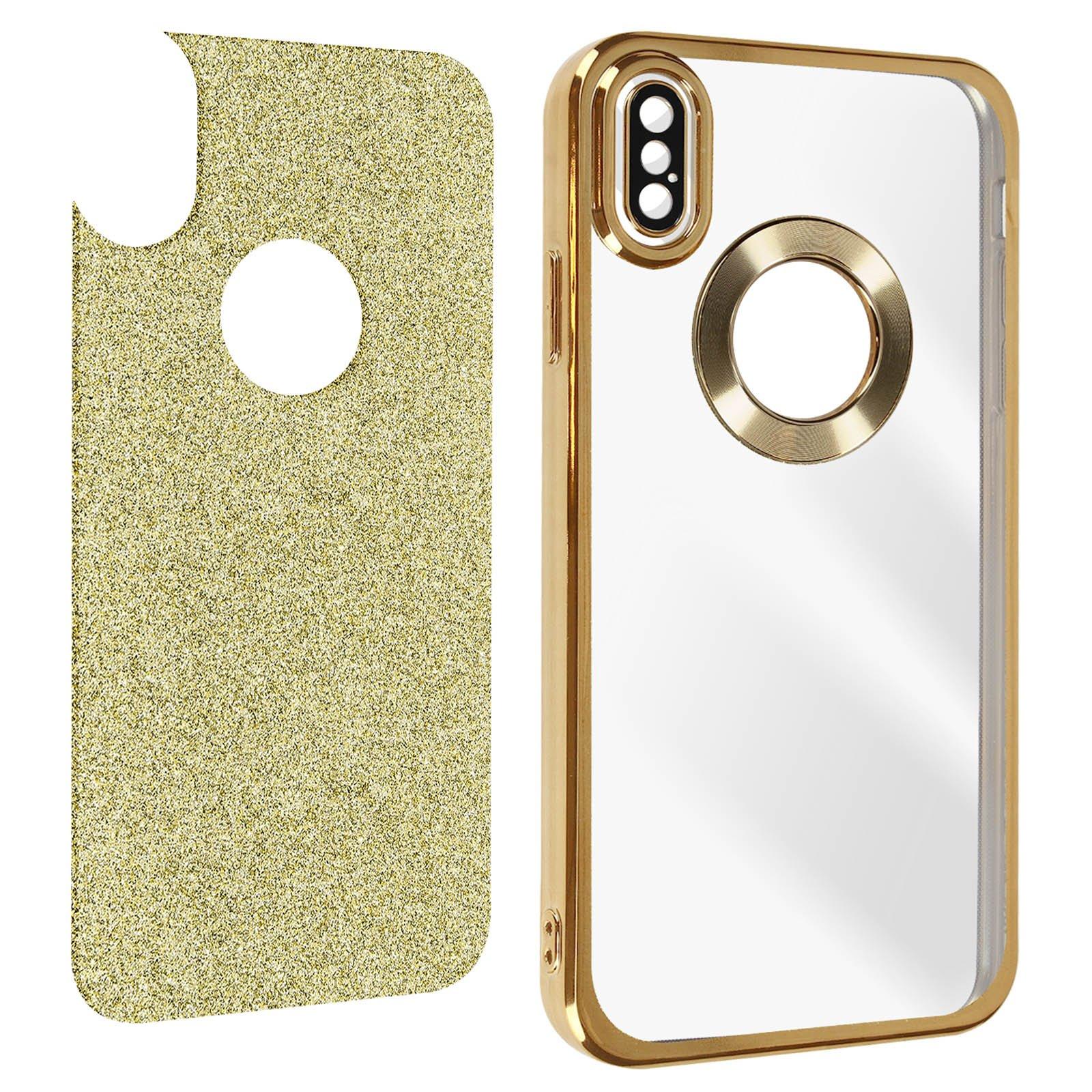 Avizar  Coque iPhone XS Max Paillette 