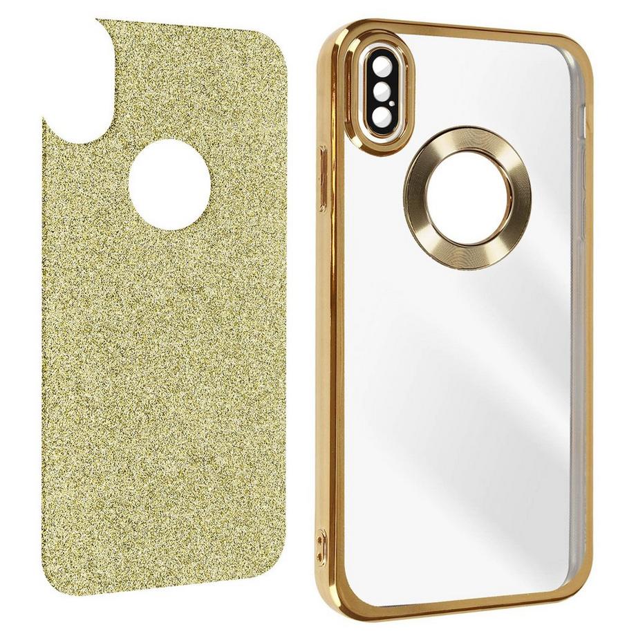 Avizar  Cover per iPhone XS Max glitter 