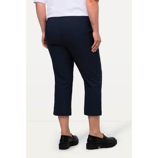 Ulla Popken  Pantalon en bengaline stretch, longueur 3/4 et taille élastique 