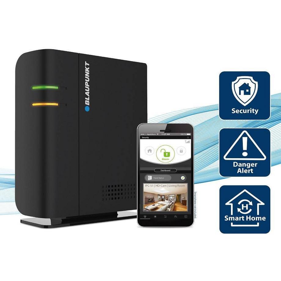 Blaupunkt  Q-Pro6300 Smarthome Funk-Alarmanlage, Starter-Set 