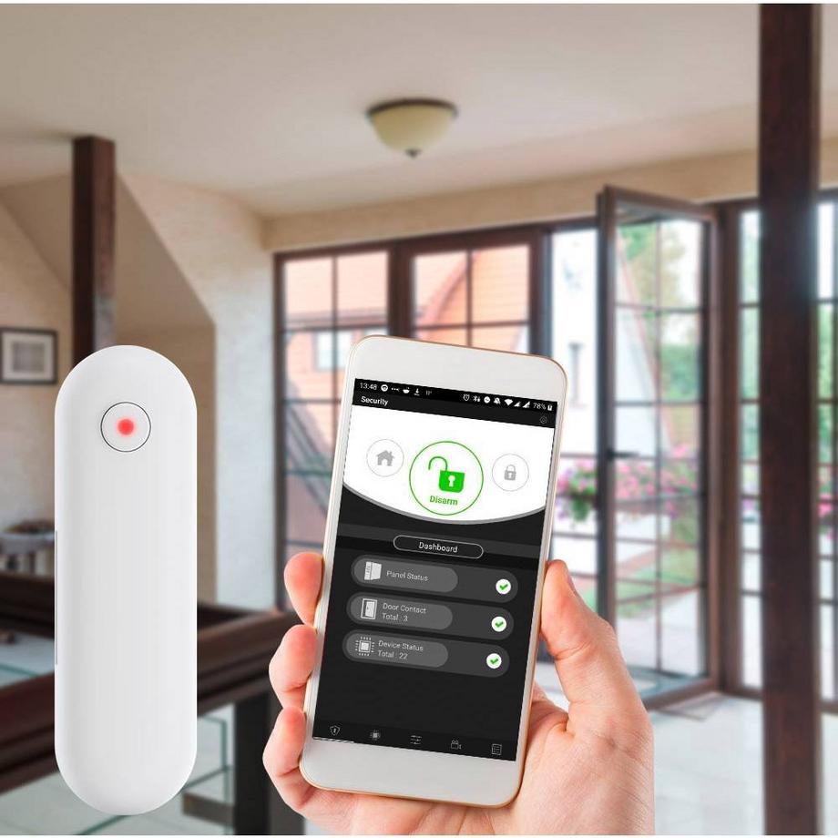 Blaupunkt  Q-Pro6300 Smarthome Funk-Alarmanlage, Starter-Set 