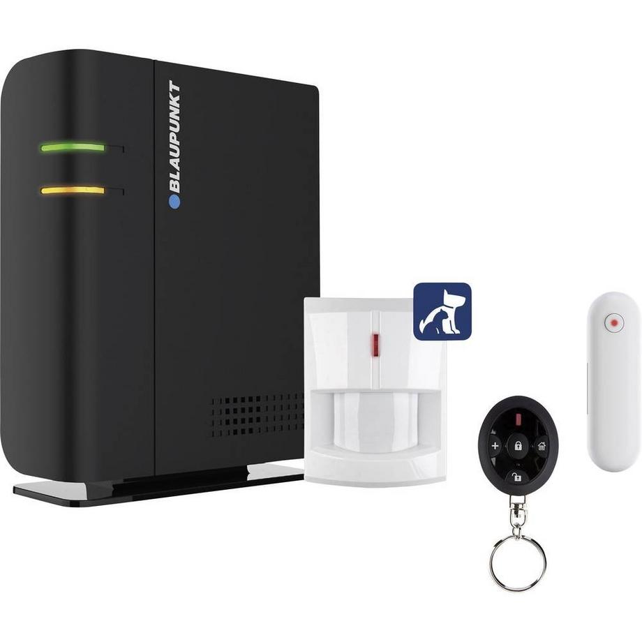 Blaupunkt  Q-Pro6300 Smarthome Funk-Alarmanlage, Starter-Set 