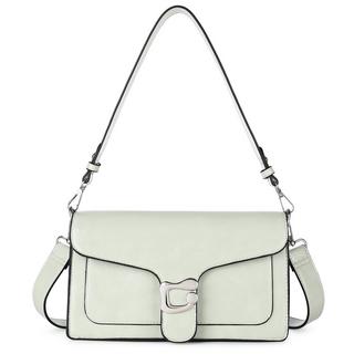 Only-bags.store Umhängetasche Clutch mit 2 abnehmbaren breiten Riemen Kreditkartenfächer  