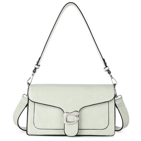 Only-bags.store Umhängetasche Clutch mit 2 abnehmbaren breiten Riemen Kreditkartenfächer  