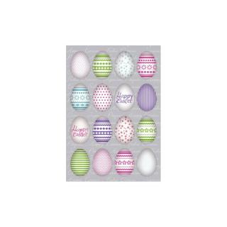 HERMA  Sticker Ostern Eierset Bunt 