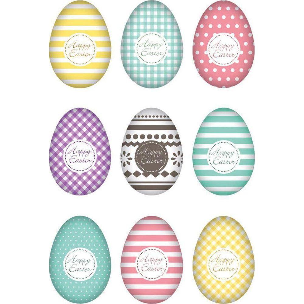 HERMA  Sticker Ostern Eierset Bunt 