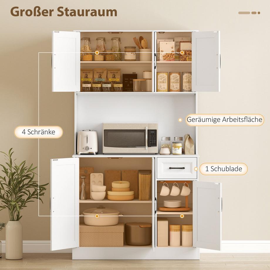 HOMCOM Küchenschrank  