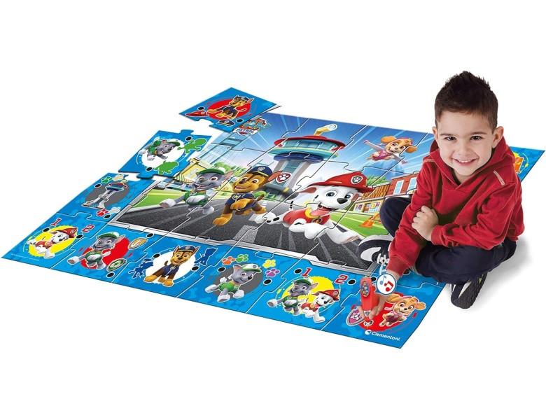 Clementoni  Puzzle Interaktiv Paw Patrol Blau (24XXL) 