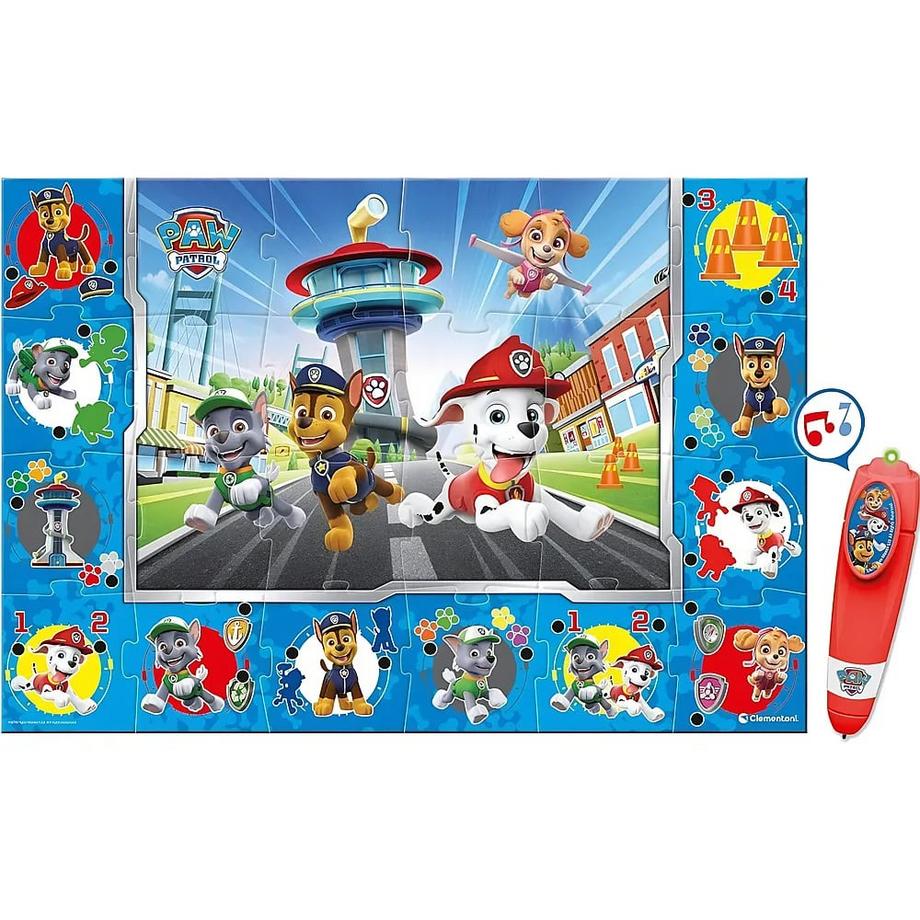 Clementoni  Puzzle Interaktiv Paw Patrol Blau (24XXL) 