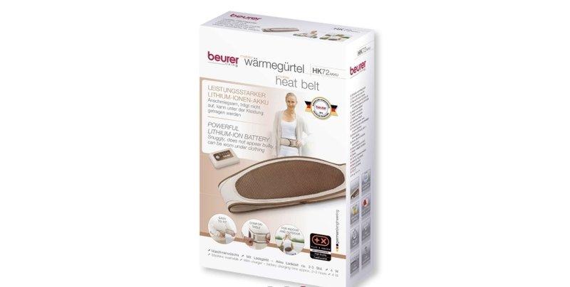 beurer HK 72 - Mobiler Wärmegürtel, Akku  