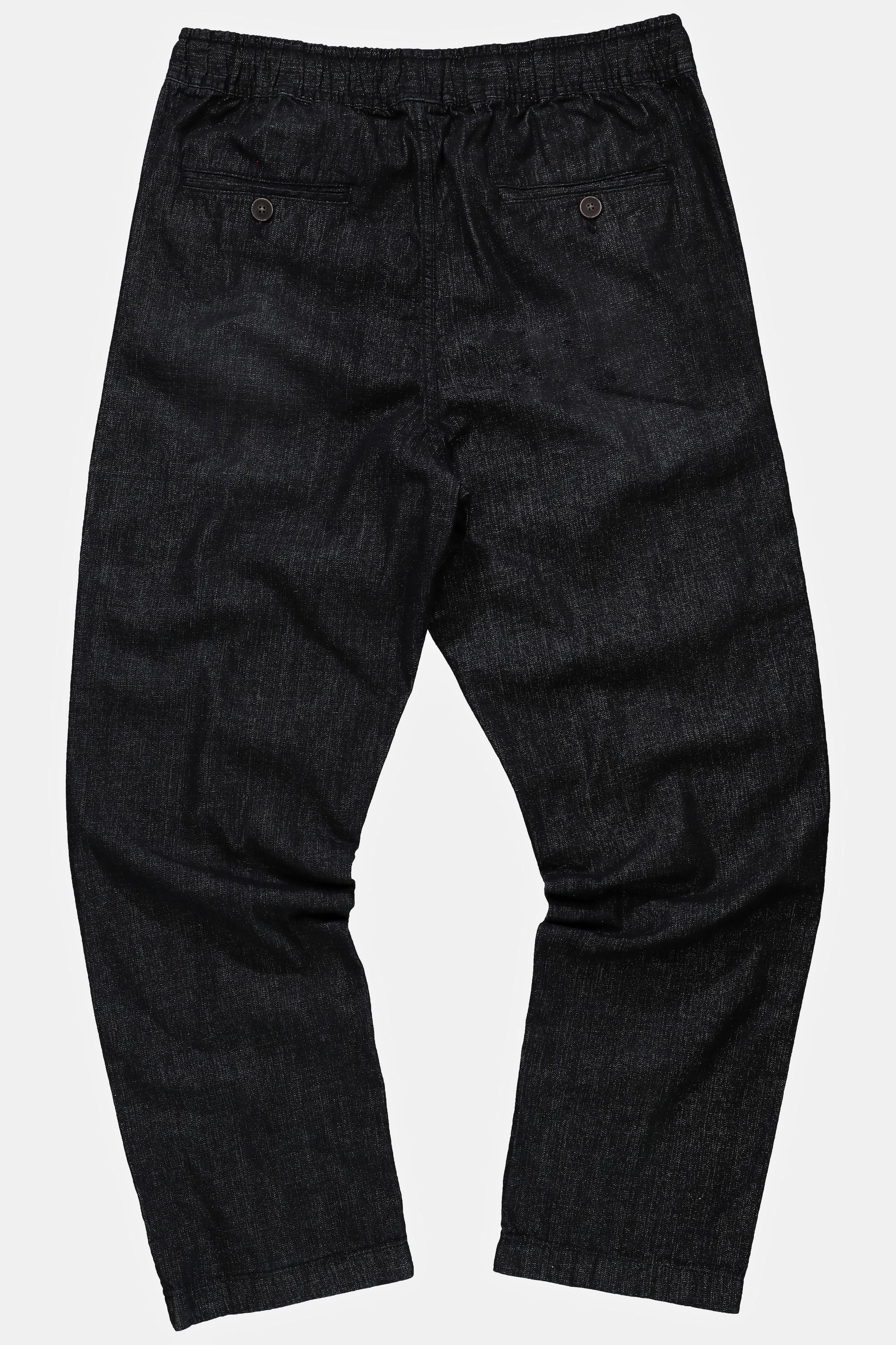 JP1880  Pantaloni dal taglio ampio a quattro tasche con effetto jeans 