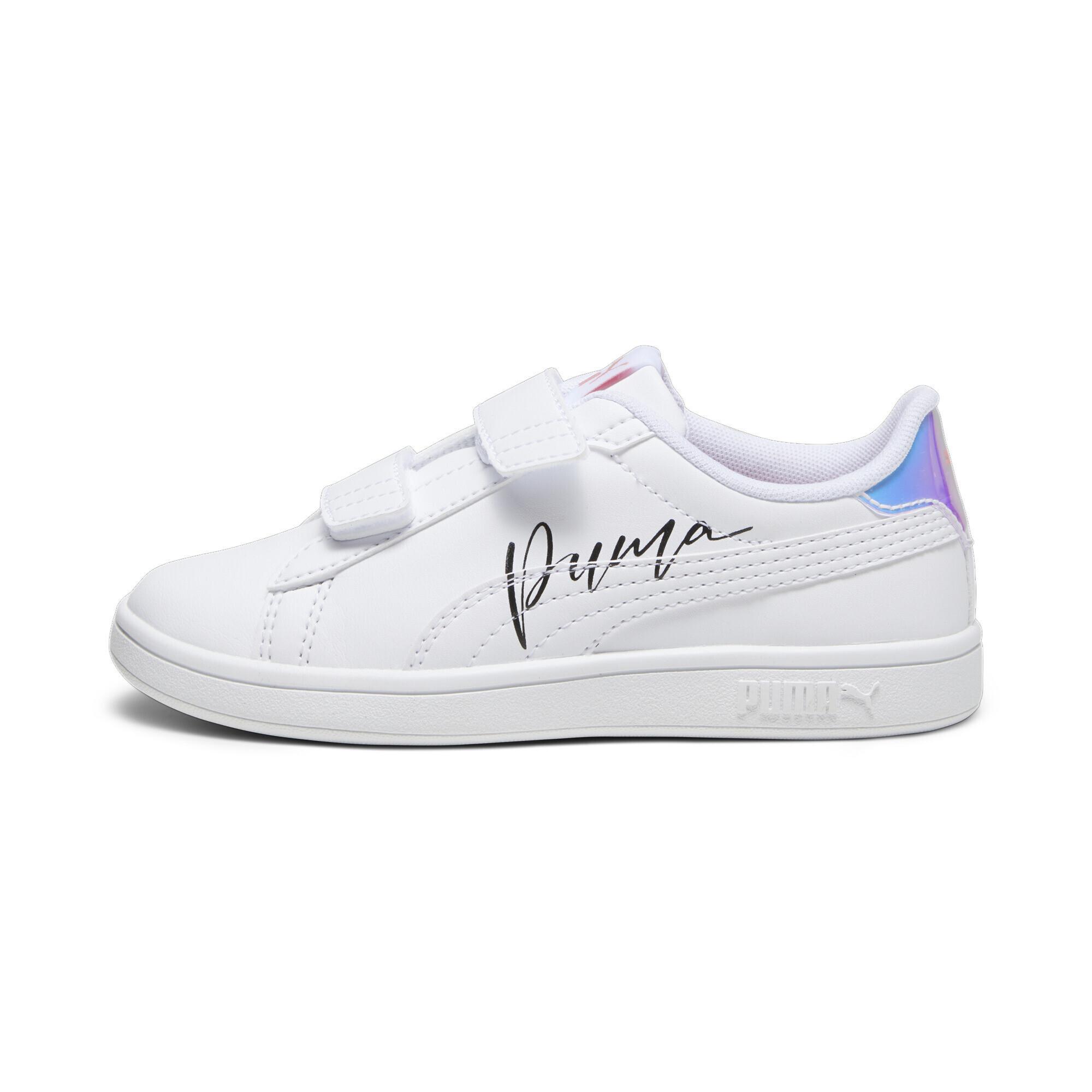 PUMA  scarpe da basket con strappi da bambina smash 3.0 