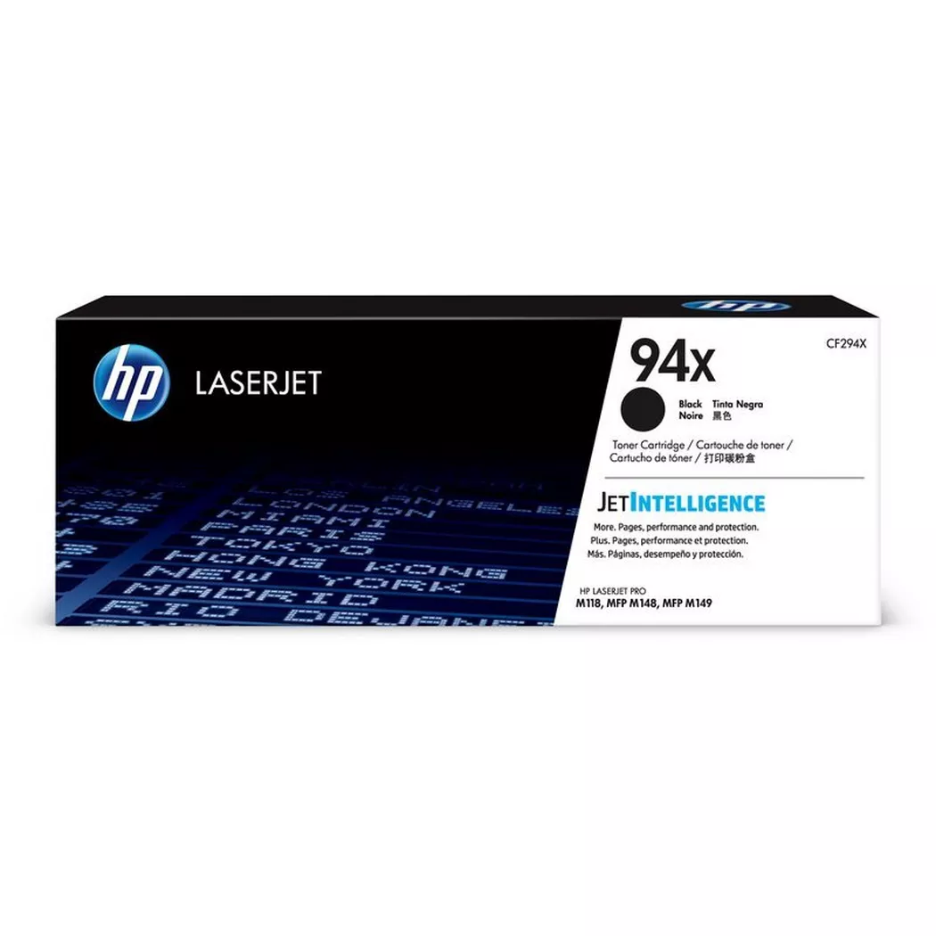 Hewlett-Packard – HP Toner 94X schwarz CF294X LaserJet Pro M118 2800 Seiten, One Size