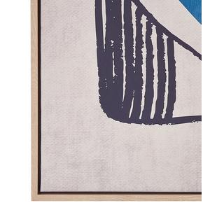 Beliani Stampa su tela en Tessuto Moderno TORITTO  