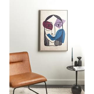 Beliani Imprimé sur toile en Tissu Moderne TORITTO  