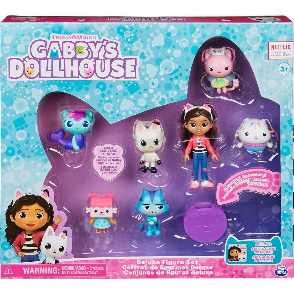 Spin Master  Gabby's Dollhouse Figurenset mit 8 Figuren 