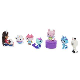 Spin Master  Gabby's Dollhouse , Confezione deluxe con Gabby e gattini, 7 personaggi di Gabby, giochi per bambini dai 3 anni in su 