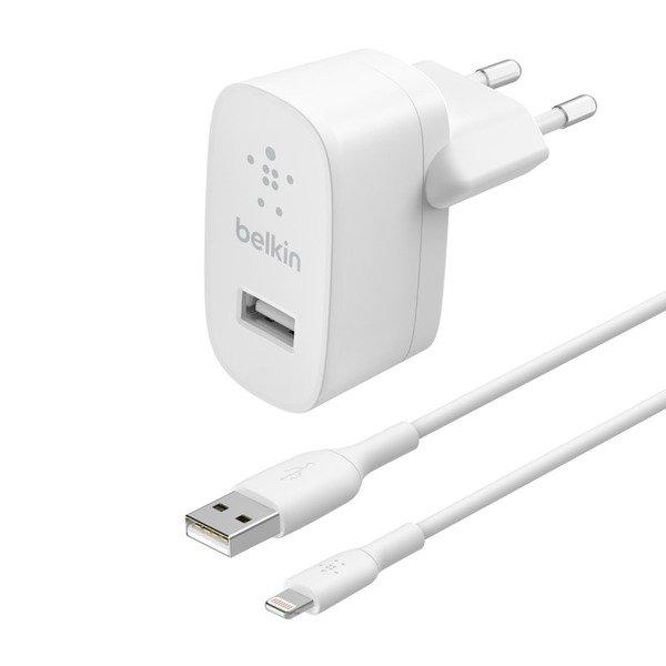 belkin  Chargeur iPhone USB 12W + Câble, Belkin 