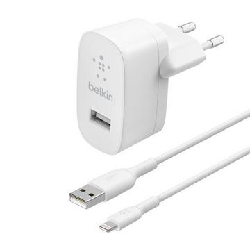 Chargeur iPhone USB 12W + Câble, Belkin