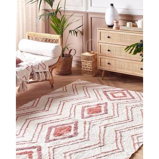 Beliani Tapis en Coton Boho KASTAMONU  