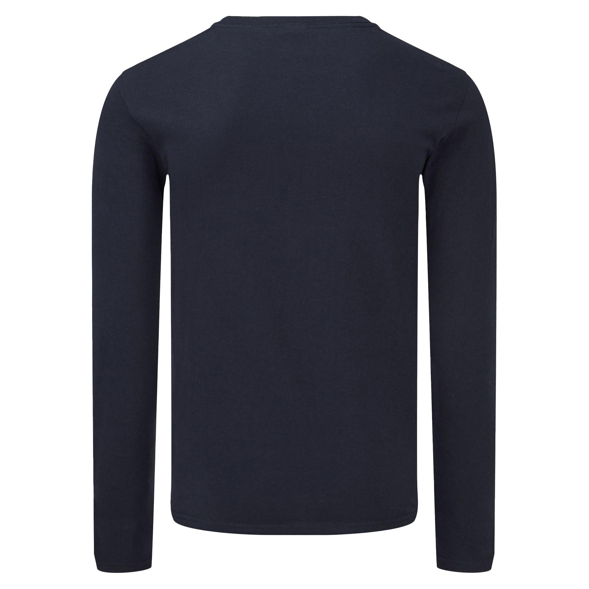 Fruit of the Loom Iconic Langarm T-Shirt  