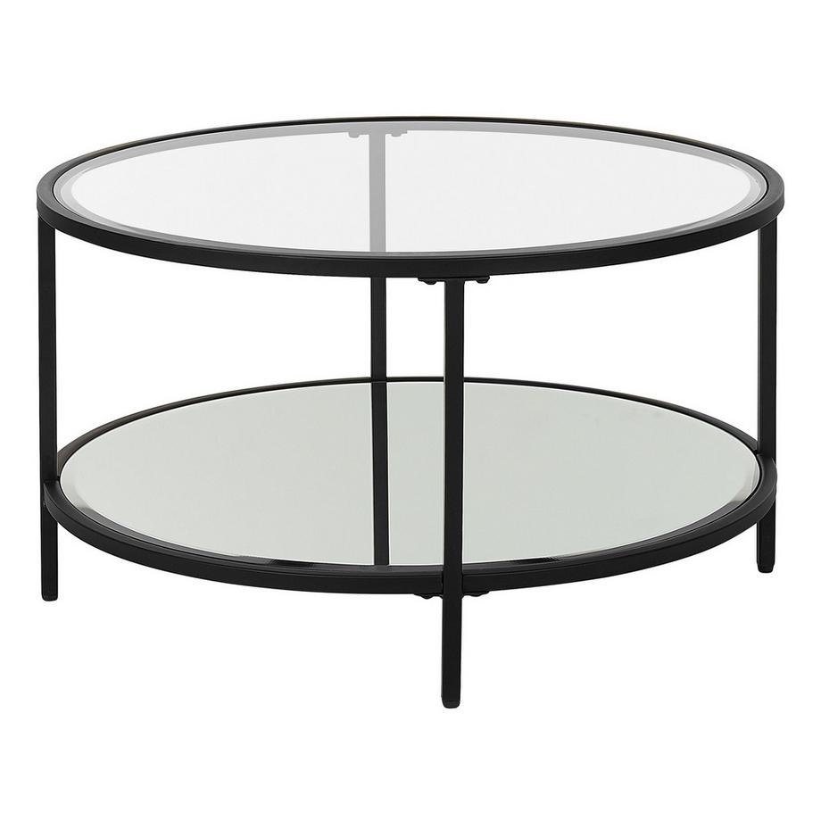 Beliani Table basse en Verre de sécurité Moderne BIRNEY  