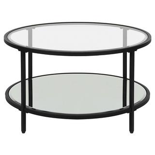 Beliani Table basse en Verre de sécurité Moderne BIRNEY  