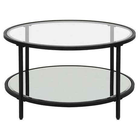 Beliani Table basse en Verre de sécurité Moderne BIRNEY  