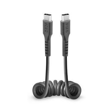 TECABLETYPCCSK câble USB 0,5 m USB C Noir