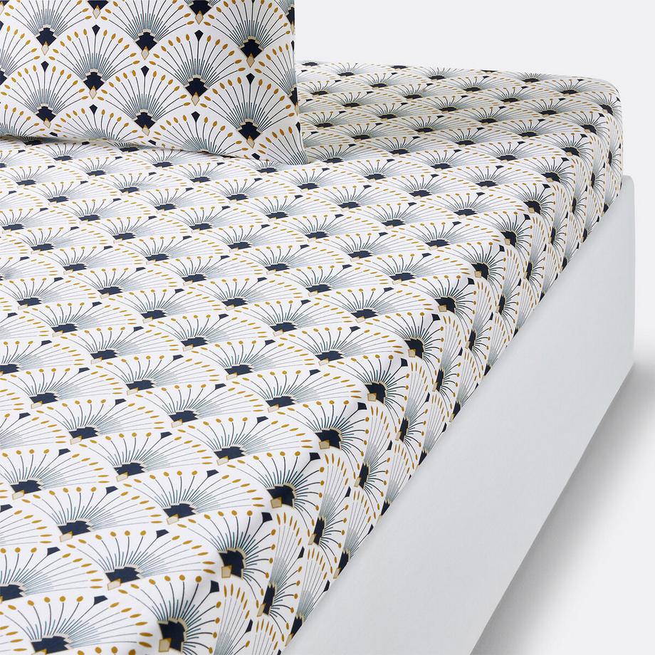 Drap housse satin de coton