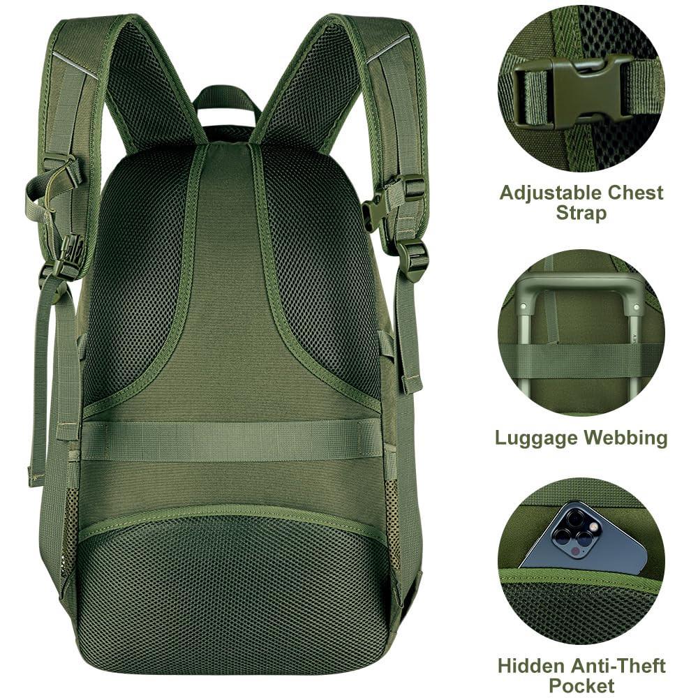Only-bags.store Sac à dos de randonnée, sac à dos imperméable pour ordinateur portable, sac à dos de loisirs pour ordinateur, sac à dos d'affaires pour les voyages scolaires occasionnels  